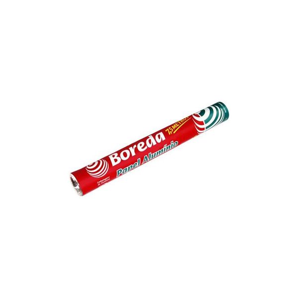 Papel Alumínio Rolo Boreda 0,30cmX4m