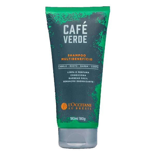 Shampoo Multibenefício Café Verde L'Occitane 180ml