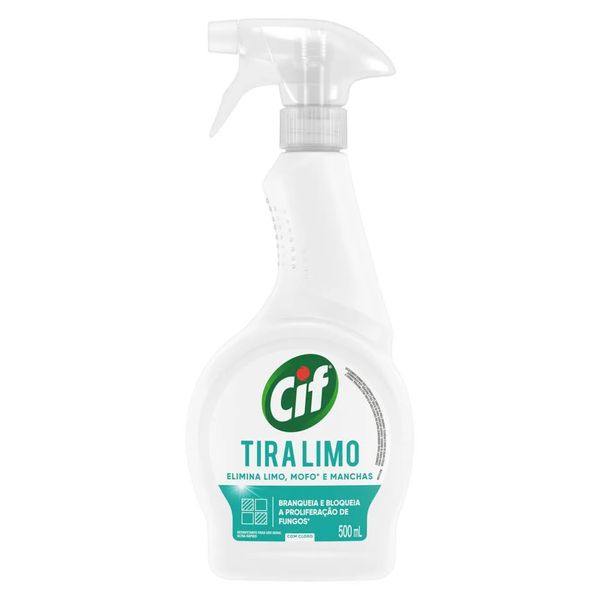 Limpador Desinfetante Cif Tira Limo Com Cloro Gatilho 500ml