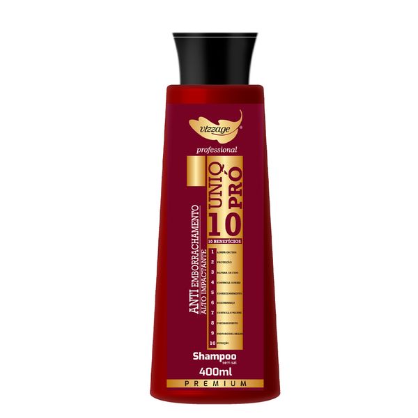 Shampoo Vizzage Uniq Pro 10 400ml
