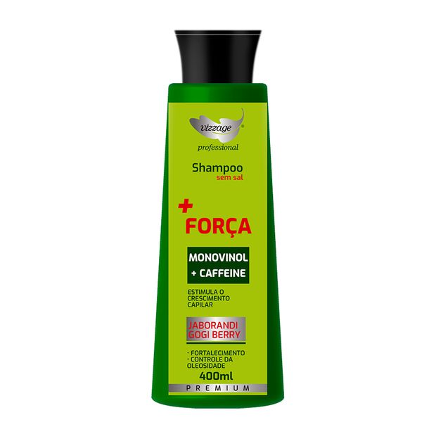Shampoo Vizzage Mais Força 400ml