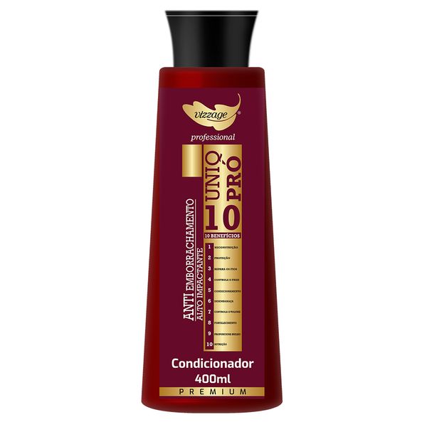 Condicionador Vizzage Uniq Pro 10 400ml