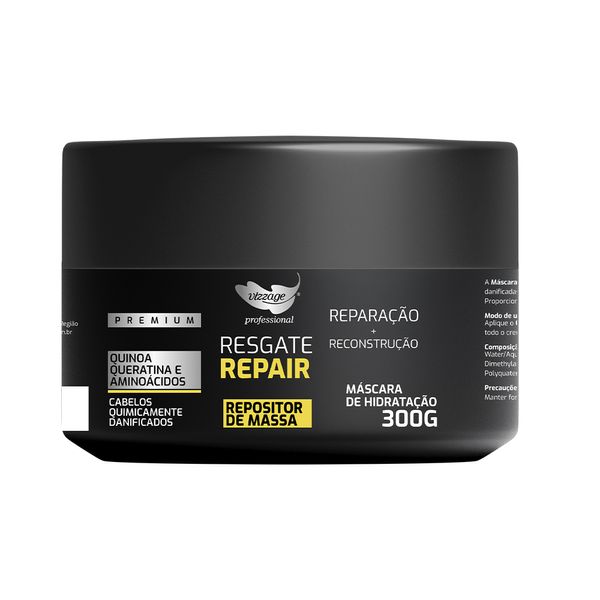 Creme De Tratamento Regular Vizzage Resgate Repair 300g