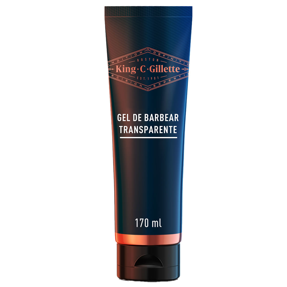 Gel De Barbear Transparente King C Gillette 170ml