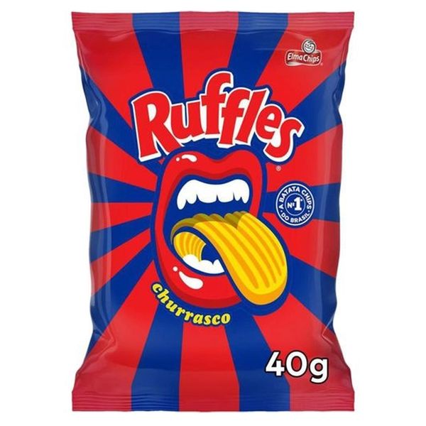 Batata Elma Chips Ruffles Churrasco 40g