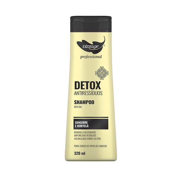 Shampoo Vizzage Detox Antirresíduo 320ml