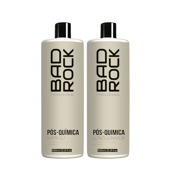 Kit Shampoo + Condicionador Bad Rock Help 1L