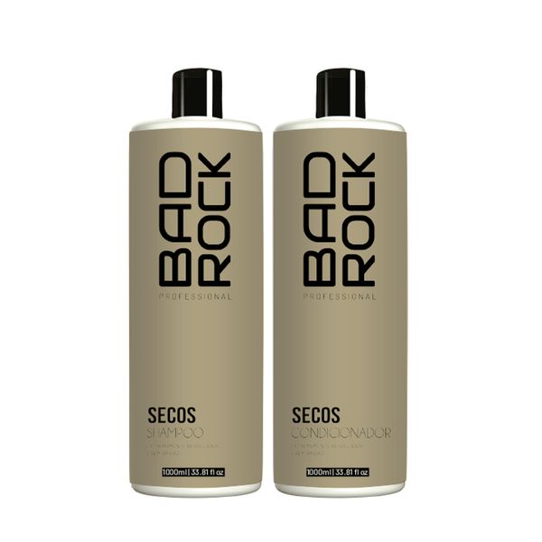 Kit Shampoo + Condicionador Bad Rock Go Now 1L