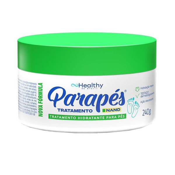 Creme Parapés Nano Tratamento Hidratação Para Pés 240g