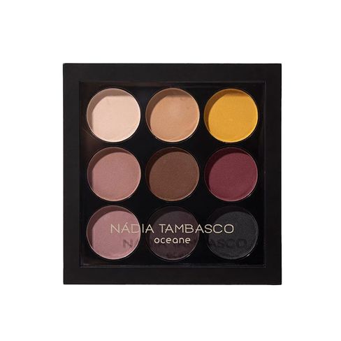 Paleta De Sombras Oceáne Nádia Tambasco To Go Matte