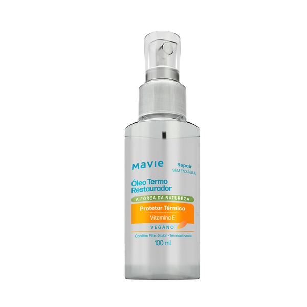 Óleo Capilar Mavie Vegano Termo Reconstrutor Repair 100ml