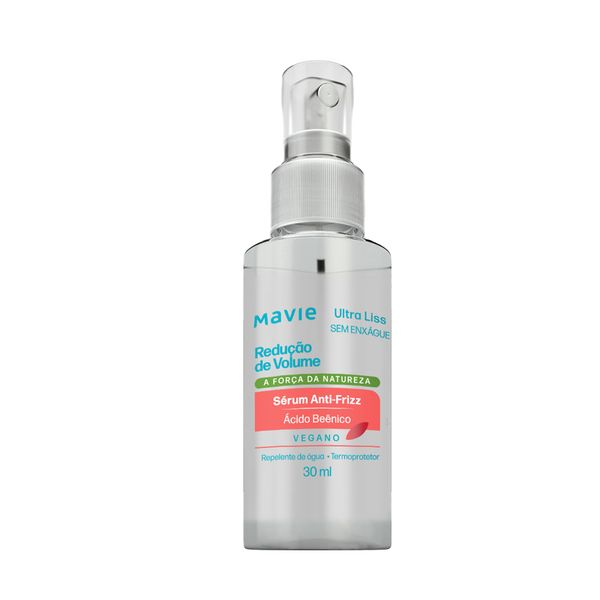 Sérum Mavie Vegano Ultra Liss Redutor de Volume 30ml