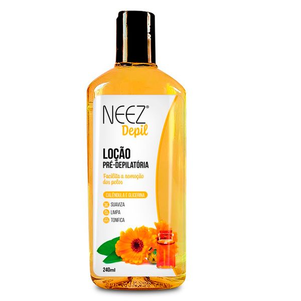 Loção Pré Depilatória Depil Neez Calêndula e Glicerina 240ml