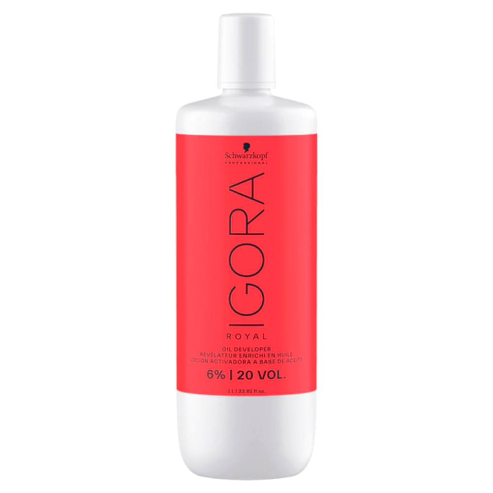 Água Oxigenada Igora 20 Volumes 1000ml