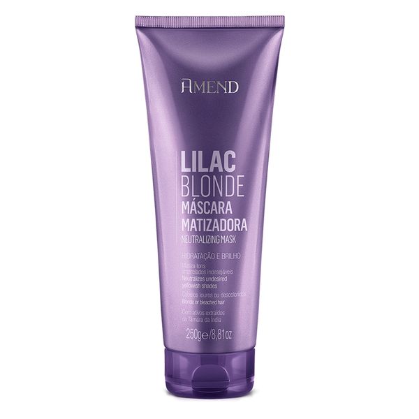 Máscara Matizadora Amend Lilac Blonde 250ml