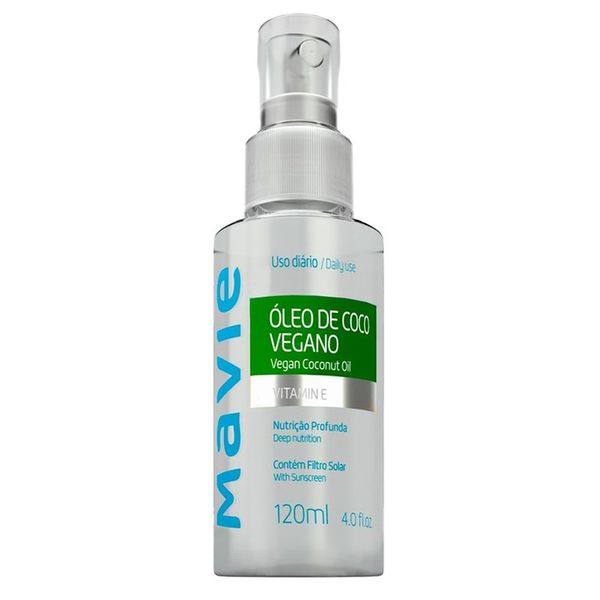 Óleo Capilar Mavie Vegano Control Termo Hidratante 120ml