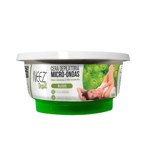 Cera Depil Neez Microondas Algas 150g