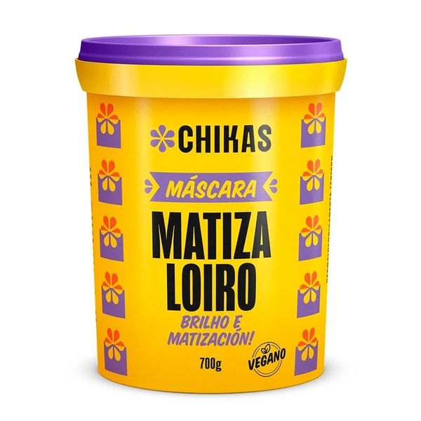 Máscara Chikas Matizadora Loiro 700g