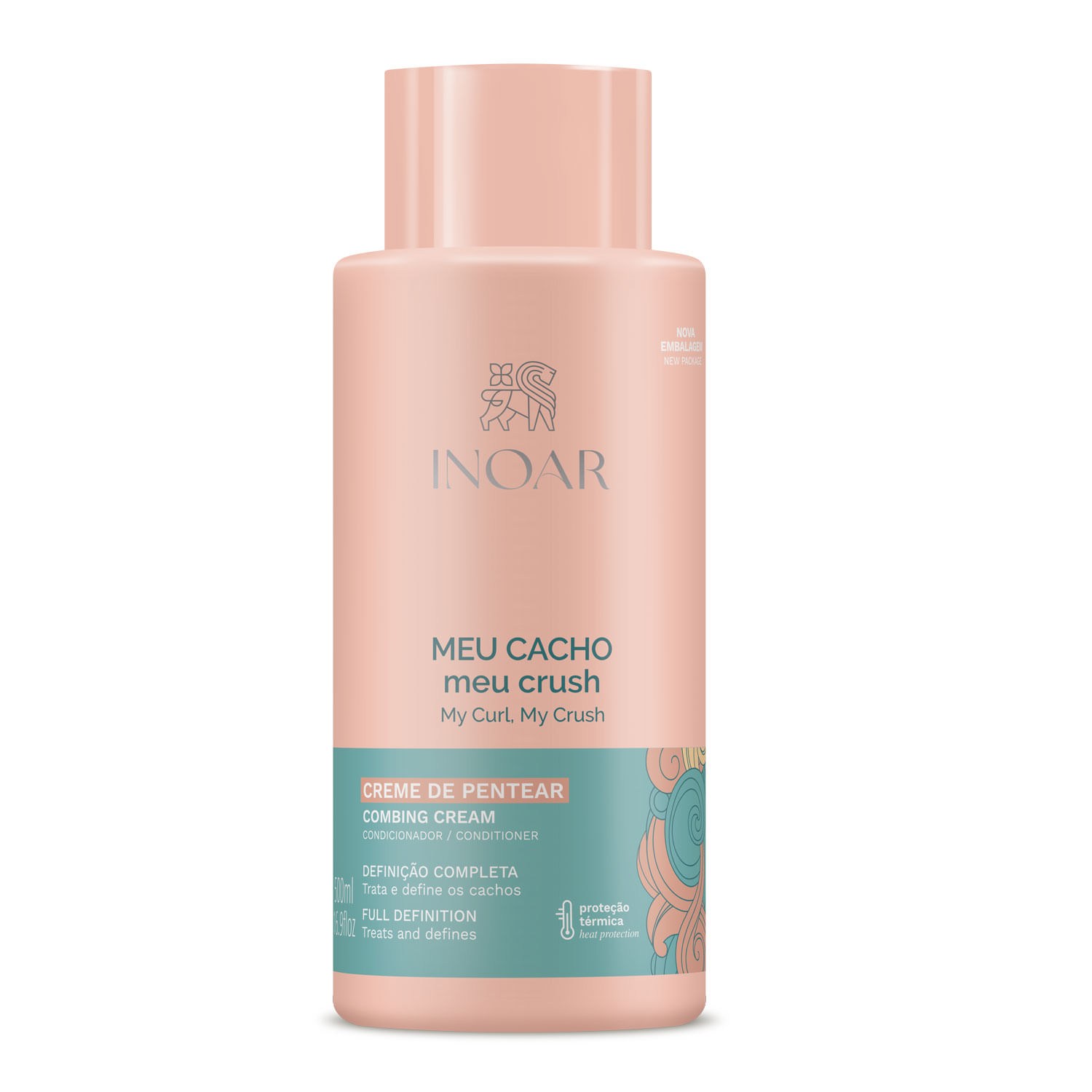 Creme Para Pentear Inoar Meu Cacho Meu Crush 500ml