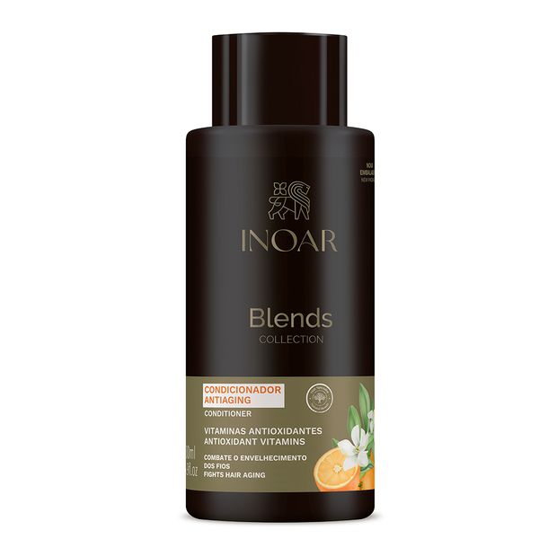 Condicionador De Tratamento Inoar Blends Vitaminas Antioxidantes 500ml