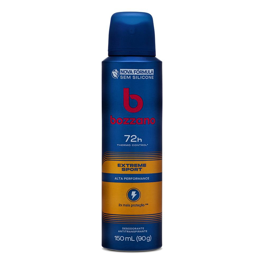 Desodorante Aerossol Masculino Bozzano Extreme 150ml