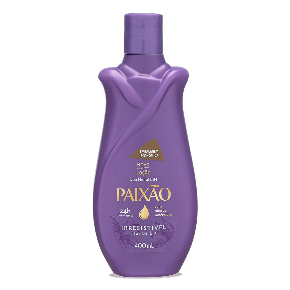 Loção Hidratante Corporal Paixão Irresistível Ação Desodorante 400ml