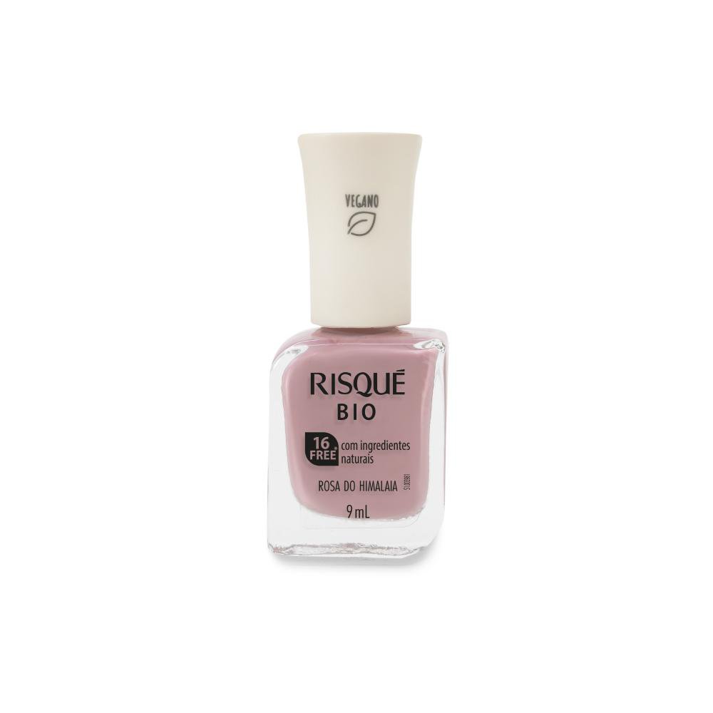 Esmalte Risqué Bio Cremoso Rosa Do Himalaia 9ml