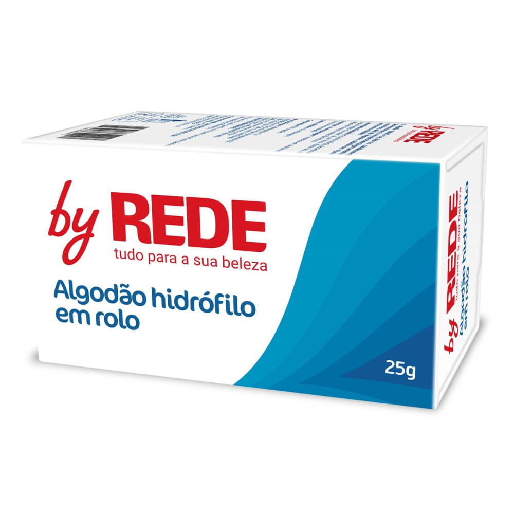 Algodão Hidrófilo Em Rolo By Rede 25g