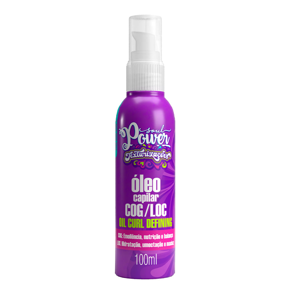 Óleo Capilar Soul Power Texturizações Cog Loc 100ml