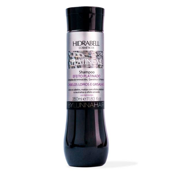 Shampoo Hidrabell Matizador By Lunna Platinum 350ml