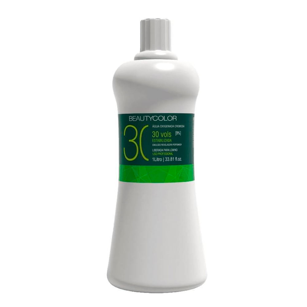 Água Oxigenada Beautycolor 30 Volume 1L