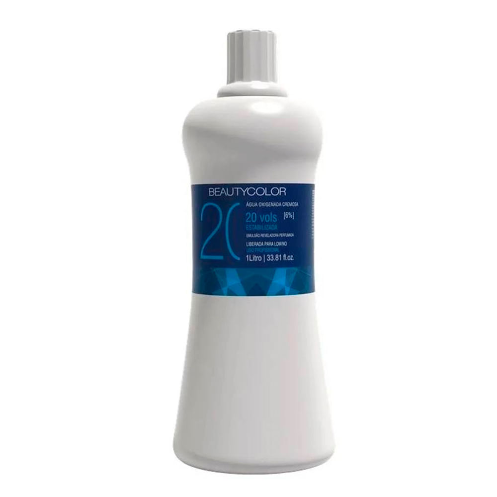Água Oxigenada Beautycolor 20 Volume 1L