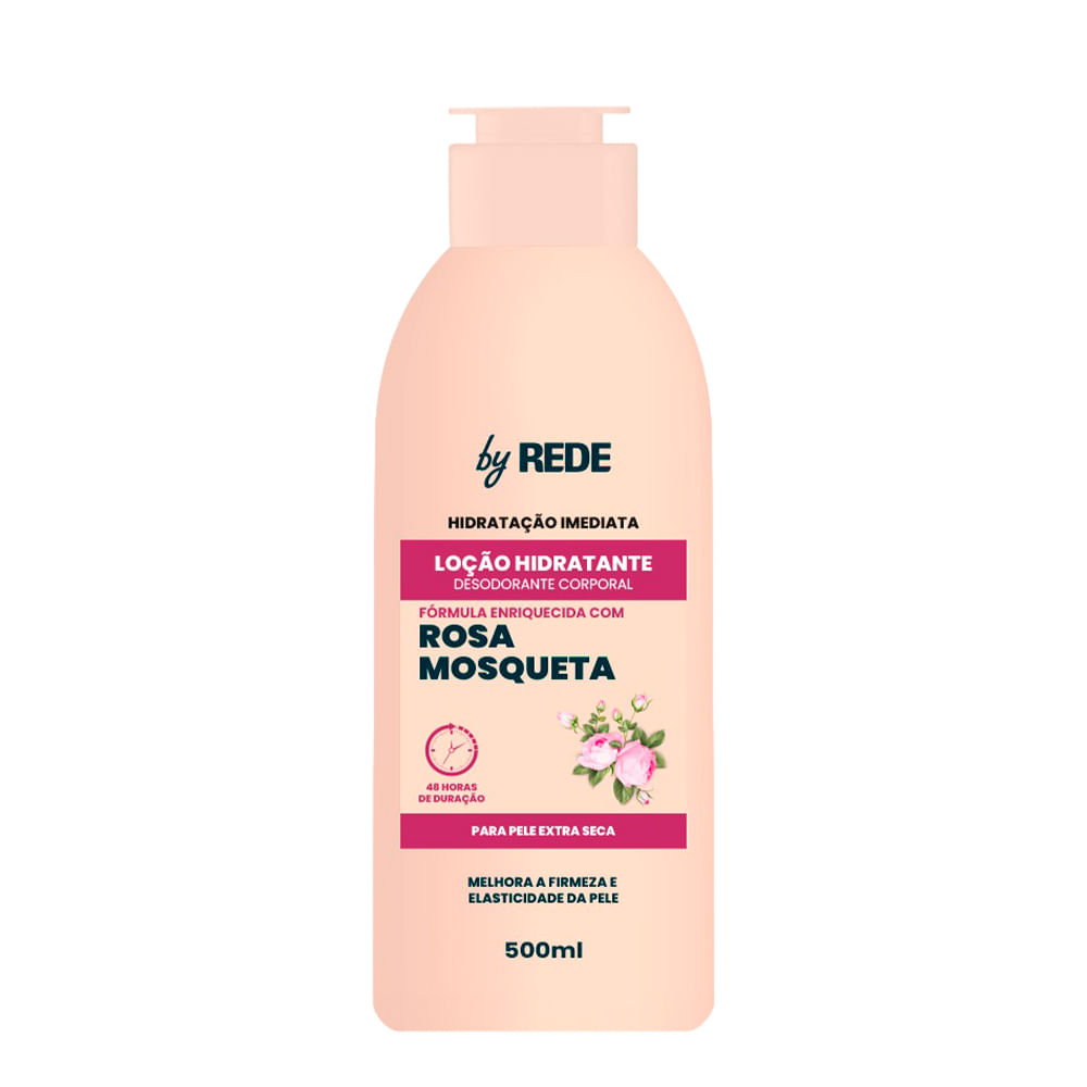 Loção Hidratante By Rede Rosa Mosqueta 500ml