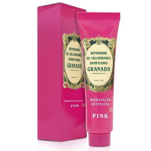 Creme Para Os Pés Granado Pink Reparador De Calcanhares Danificados 20g