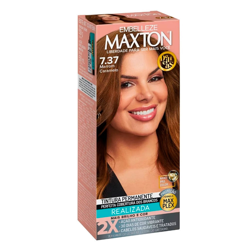 Kit Prático Maxton Marron Caramelo Realizada 7.37