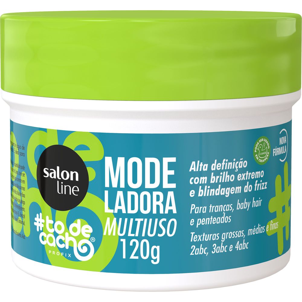 Pomada Modeladora Salon Line #Todecachos Multiuso 120g