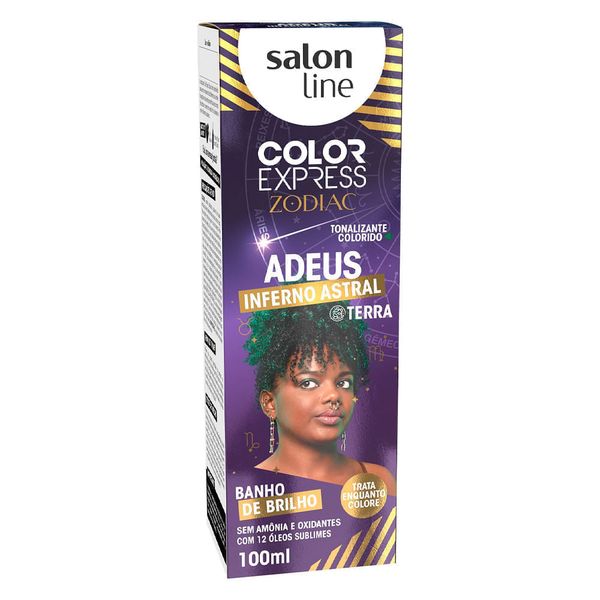 Kit Color Express Zodiac Verde Jade Adeus Inferno Astral 100ml Salon Line