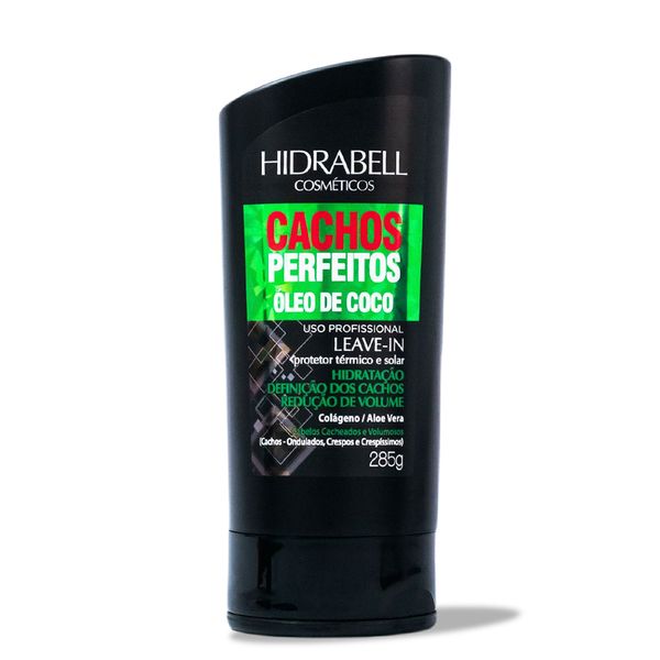 Leave-in Hidrabell Cachos Perfeito Óleo de Coco 285g