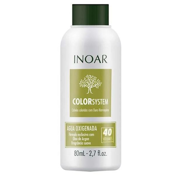 Água Oxigenada Inoar Color System 40V 80ml