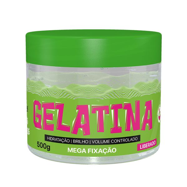 Gelatina Pétalas Mega Fixação 500g