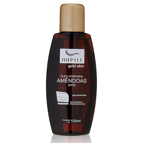 Óleo Corporal Nupill Amêndoas Semente De Uva 100ml