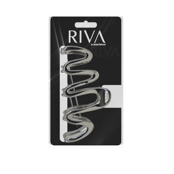 Piranha De Cabelo Riva Metal 12cm Ref.2152-R
