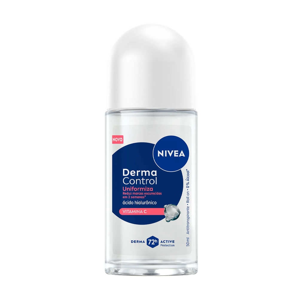 Desodorante Roll On Nivea Derma Control Uniformiza 50ml