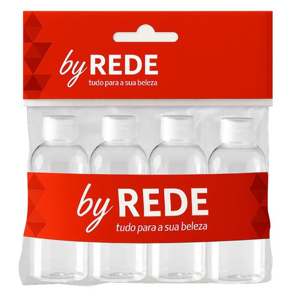 Kit Frascos By REDE com 4 Unidades