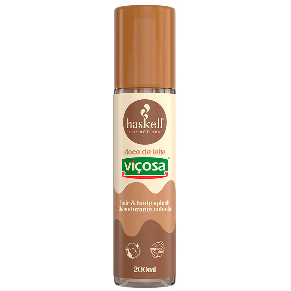 Hair & Body Splash Haskell Doce de Leite 200ml