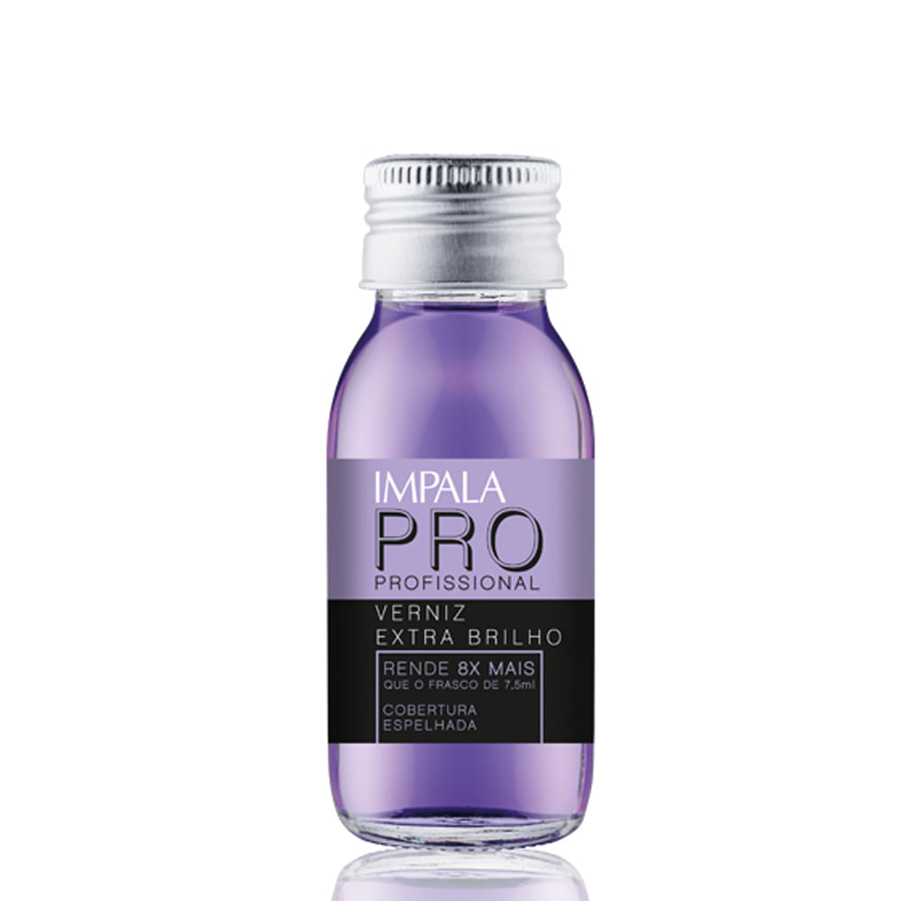Esmalte Impala Base Verniz Extra Brilho 60ml