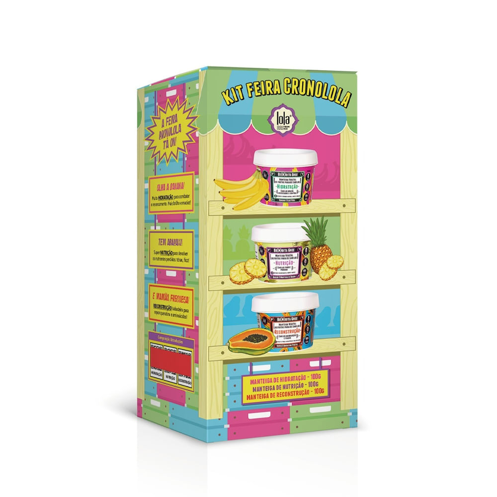 Kit Lola Cosmetics Be(M)dita Ghee Feira Cronolola 100g