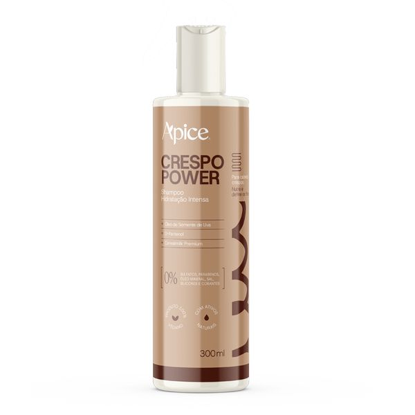 Shampoo Apice Crespo Power Hidratação Intensa 300ml