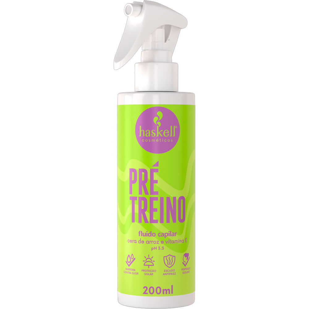 Fluido Capilar Haskell Pré-Treino Vitamina E 200ml