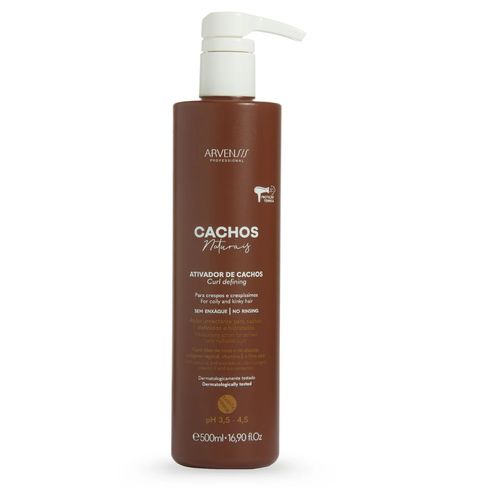 Ativador De Cachos Arvensis Cachos Naturais Crespos E Crespíssimos 500ml